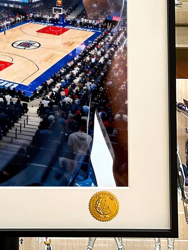 【海外代購】星空 《保羅喬治背影》泡椒PG-13費城76人NBA裝飾畫 