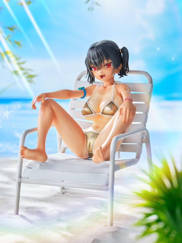 【R18PVC預定】Nocturne 楓子 原畫 佐佐城柑奈 金色比基尼Ver 1/5 DX豪華版 