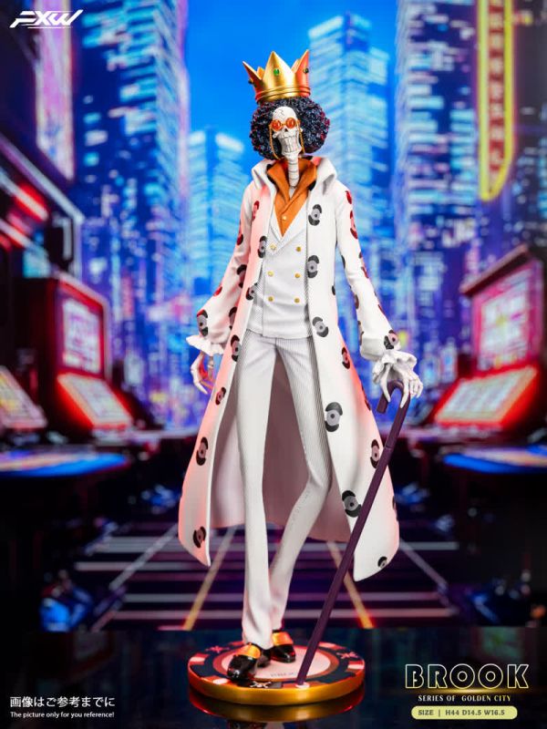 【預定】FXW 海賊草帽團劇場版黃金城系列 布魯克 