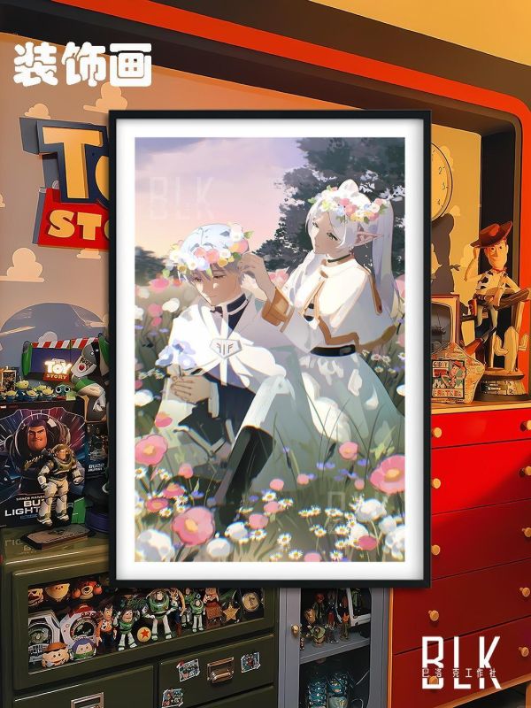 【海外代購】巴洛克 《坐姿簡杜》裝飾畫 絕區零 