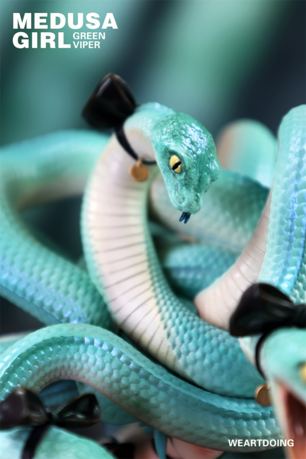 【預定】WeArtDoing WAD 美杜莎少女 綠蝰 紅蝰 