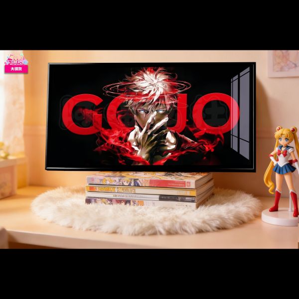 【海外代購】阿喵畫社 GOJO 五條悟大橫款 12k主題超清裝飾畫 滑鼠墊 