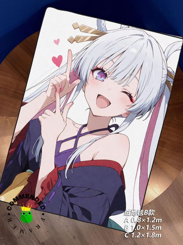 【海外代購】皇呱 《頂流Vtuber第二彈》 超時空輝夜姬！神秘少女輝夜頂級主播月見八千代週邊裝飾畫 