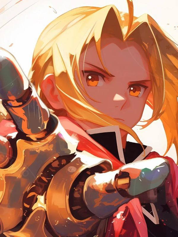 【海外代購】星空《帥氣愛德華》鋼之鍊金術師裝飾畫 