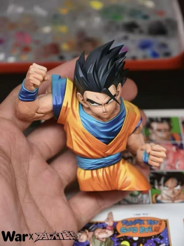 【預定】WarXjackie 半身對戰系列001 神秘悟飯 vs 魔人佈歐 