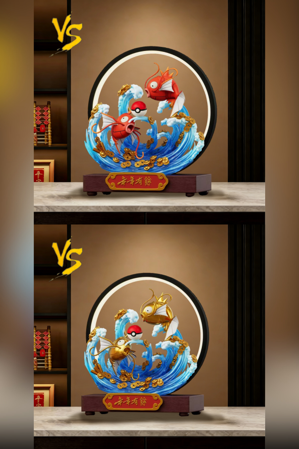 【預定】VS模玩 家居系列20 招財雙魚戲水新年款 