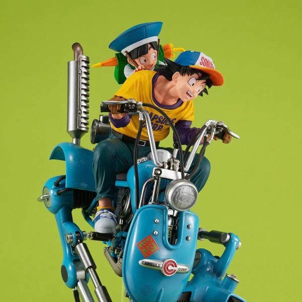 【海外代購】MegaHouse MH 龍珠 孫悟空父子機車 