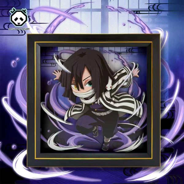 【海外代購】凹凸 PANDA 鬼滅之刃無限城篇 E款小芭內立體裝飾掛畫擺臺 