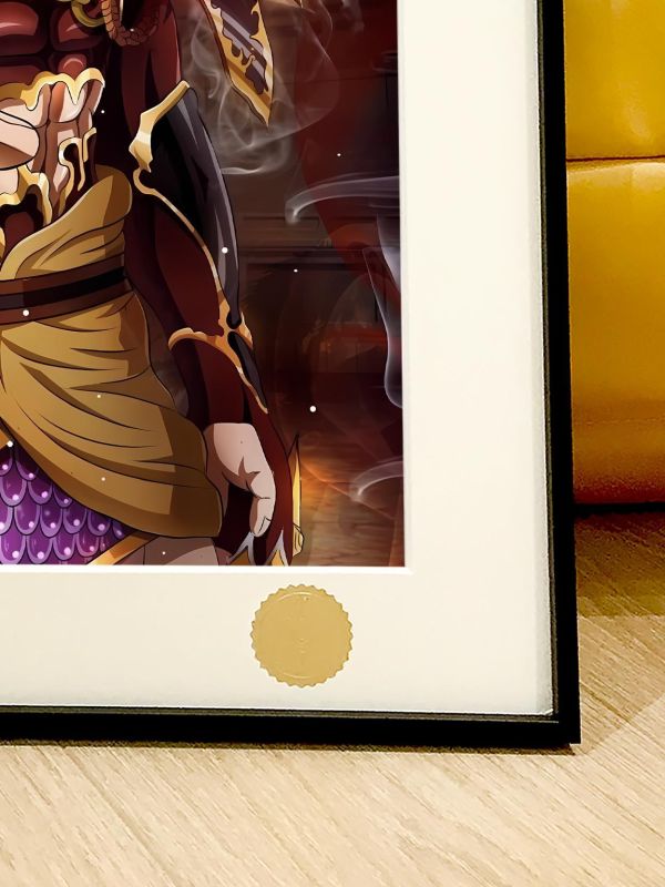 【海外代購】星空 《始皇帝》亞當呂布嬴政終末的女武神Record of Ragnarok哈迪斯動漫裝飾畫 