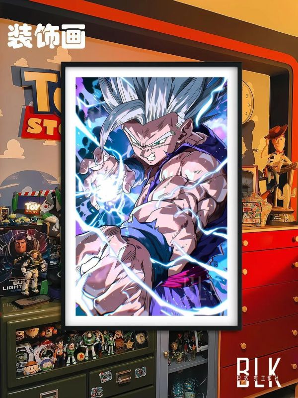 【海外代購】巴洛克《孫悟飯》七龍珠裝飾畫冰箱貼 