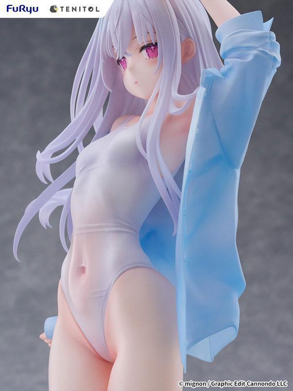 【PVC預定】FuRyu TENITOL TALL MIGNON WORKS shiro 泳裝Ver 