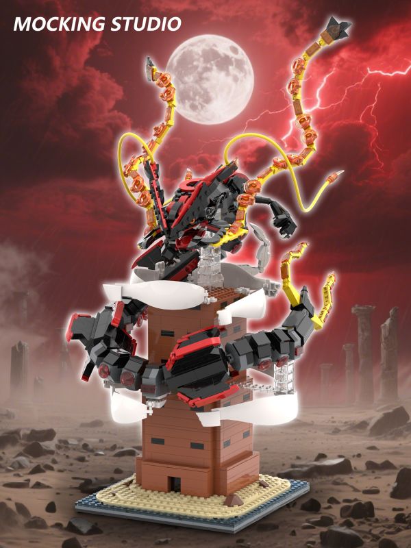 【預定】主意玩家 Mega裂空座積木 