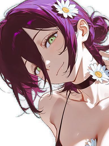 【海外代購】巴洛克 《黑裙蕾塞》Chainsaw Man鏈鋸人蕾塞篇reze電次帕瓦瑪奇瑪裝飾畫冰箱貼 