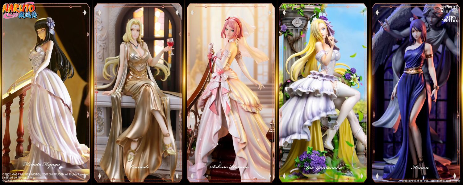 【系列代購】STAREXVA 火影忍者疾風傳禮服系列 01~05 