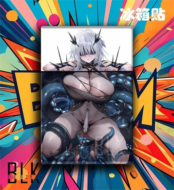 【海外代購】巴洛克 《幻想號》Fancy碧藍航線Azur Lane裝飾畫冰箱貼 