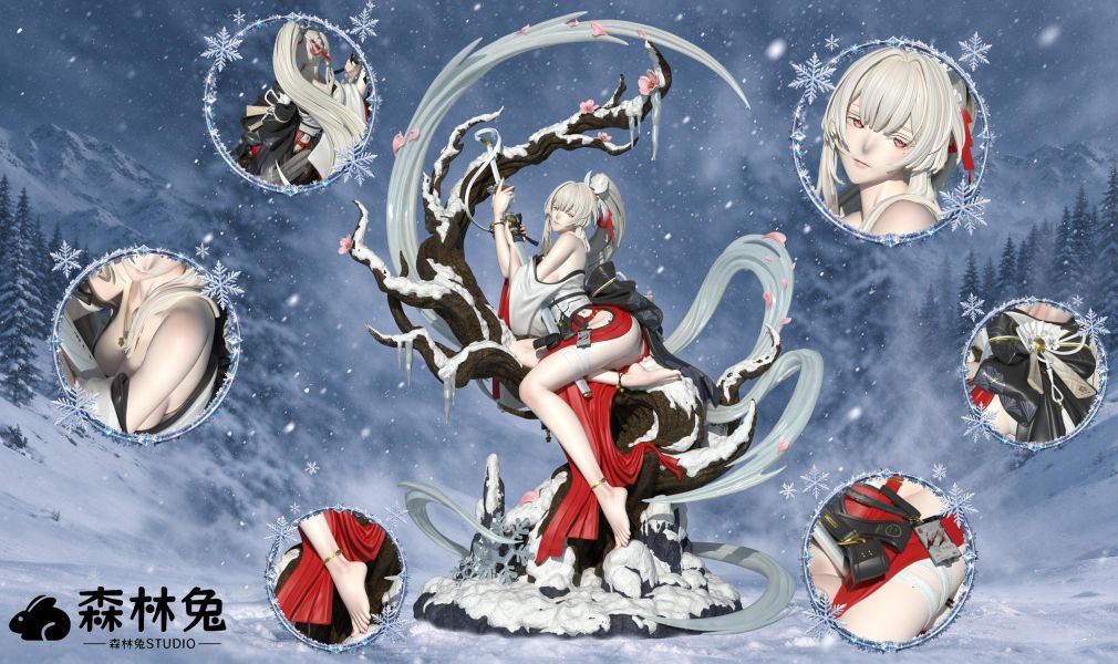 【預定】森林兔 緋雪－傲雪寒梅 鳴潮 