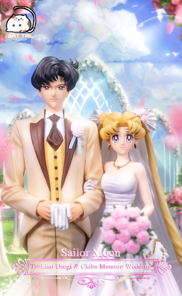 【預定】貓尾 美少女戰士 婚禮CP系列 月野兔與地場衛的婚禮 