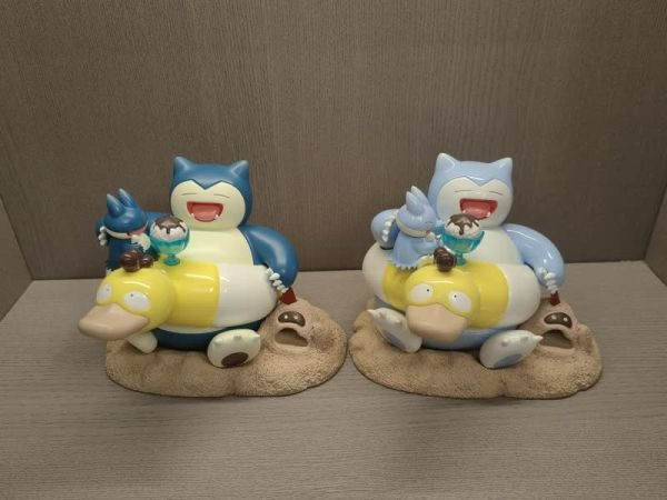 【海外代購】月見山 寶可夢小景系列001 沙灘卡比獸 