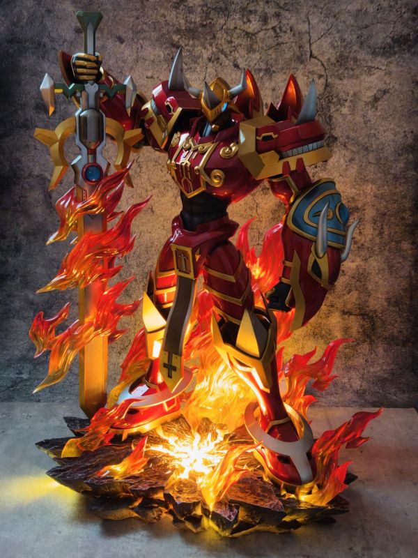 【預定】殭屍車 數碼寶貝04 無限地帶 門神系列第一彈 凱撒暴龍獸 