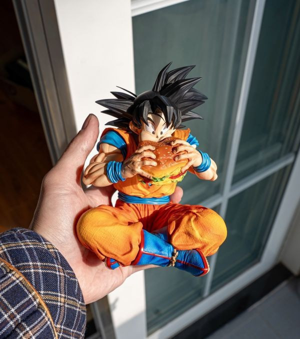 【海外代購】HS 七龍珠 第一彈 吃漢堡的悟空 