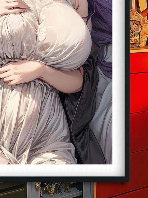 【海外代購】巴洛克 《躺姿菲倫》Fern葬送的芙莉蓮裝飾畫冰箱貼 