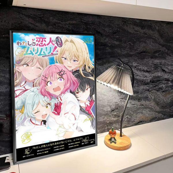 【海外代購】千鳥社 《戀人不行 聲優畫》第二彈 戀人不行甘織玲奈子王塚真唯瀨名紫陽花聲優簽名裝飾畫 