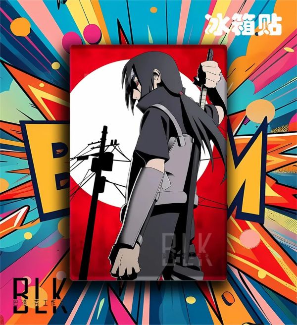【海外代購】巴洛克 《暗部鼬》宇智波鼬火影忍者裝飾畫冰箱貼 