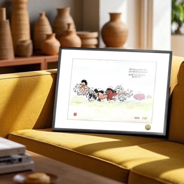 【海外代購】皇呱 《悟空 八駿圖》龍珠春節新年馬年筋斗雲裝飾畫鼠標墊 