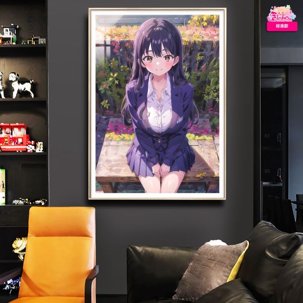 【海外代購】阿喵畫社 山田信奈 8k超大超清裝飾畫 