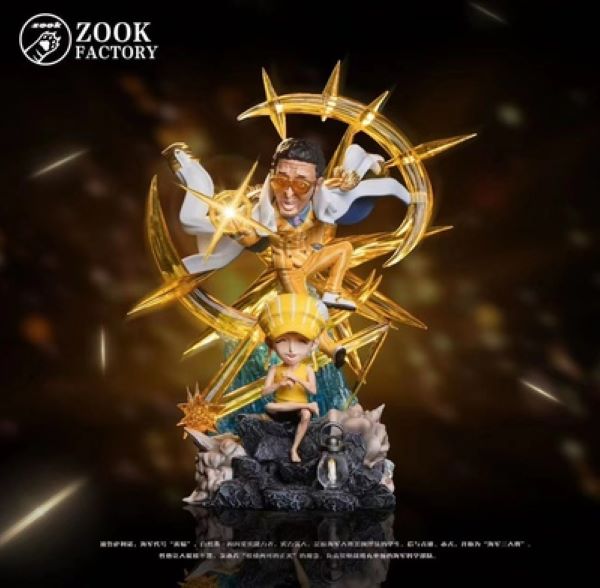 【系列代購】ZooK Factory 海賊王三大將 赤犬 青雉 黃猿 