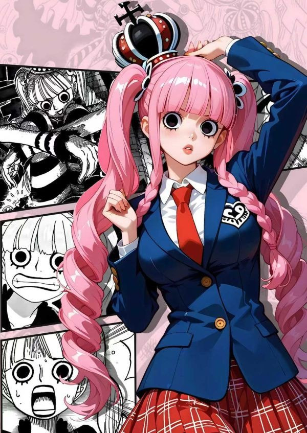 【海外代購】H2 《佩羅娜》海賊王幽靈公主裝飾畫 