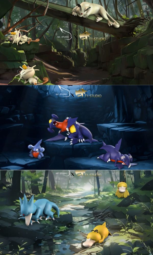 【預定】G2 哥達鴨組 貓老大組 烈咬陸鯊 無地台 