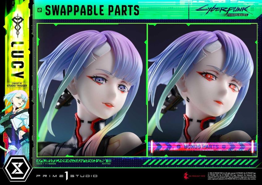 【預定】P1S Prime 1 露西（Lucy）TRIGGER 概念設計版 CMCP-01／CMCP-01S 電馭叛客：邊緣行者 