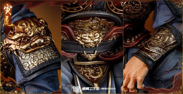 【海外代購】十月梧桐 原創十二生肖之寅虎 