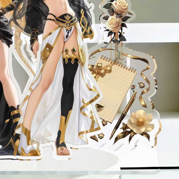 【海外代購】阿喵畫社 動漫立牌第十二彈fate遠坂凜雙子星 大型異形亞克力立牌 