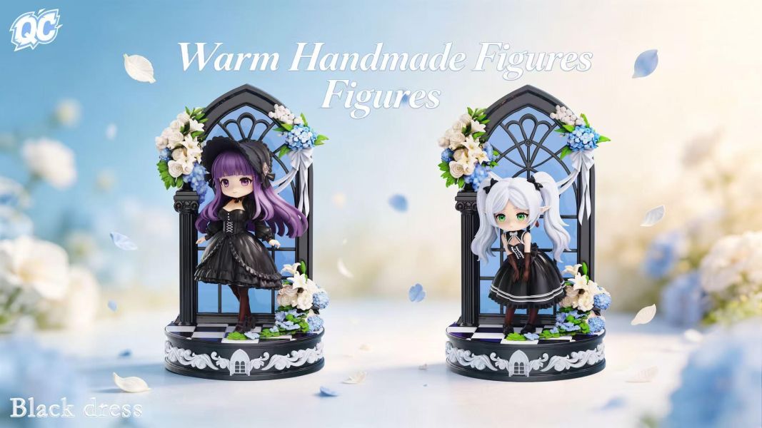 【預定】啟晨 Q版黑白蘿莉芙莉蓮與菲倫 