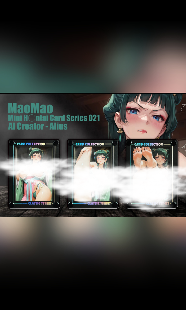 【R18-海外代購】黑白畫映 B&W Mini AI Creator系列桌面裝飾卡磚第二十一彈 貓貓 