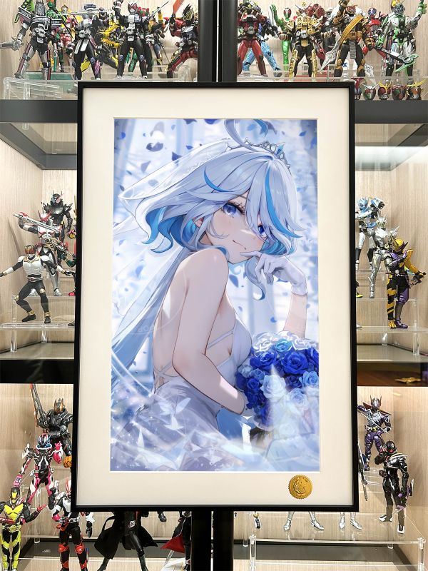 【海外代購】星空 《花嫁芙寧娜》芙卡洛斯原神動漫裝飾畫 