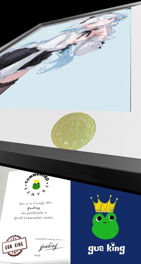 【海外代購】皇呱 《奶藍兔芙》 元神水神芙寧娜奶藍兔芙同人周邊裝飾畫 午睡毯 地毯 