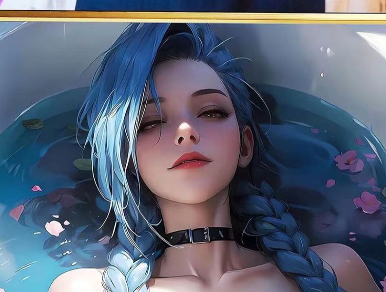 【海外代購】千鳥社 金克絲 Jinx 浴缸 暴走蘿莉 潮流裝飾畫 