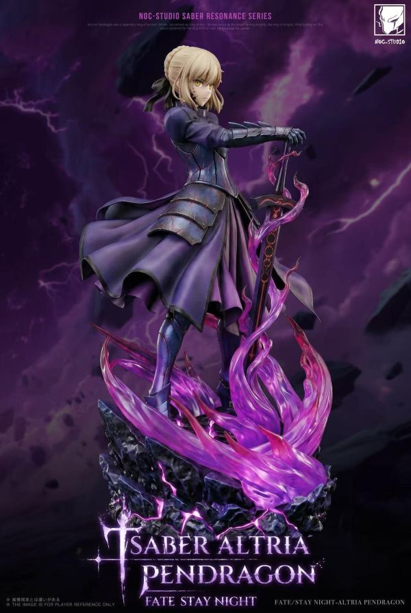 【預定】Noc 女雕系列 黑呆 saber 