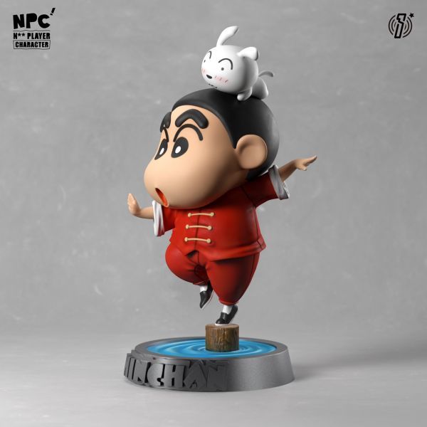 【海外代購】【9CM】NPC 小新環球之旅第一站 中國 功夫小新 