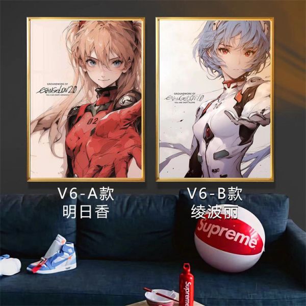 【海外代購】千鳥社 EVA單人照06 綾波麗 明日香 裝飾畫 