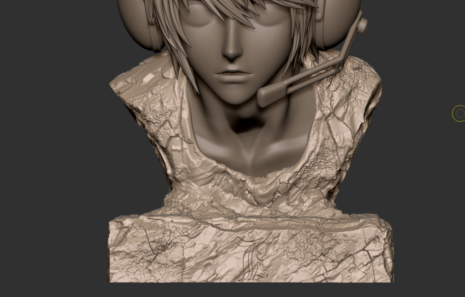 【預定】Anm 死亡筆記人物系列「L」胸像 