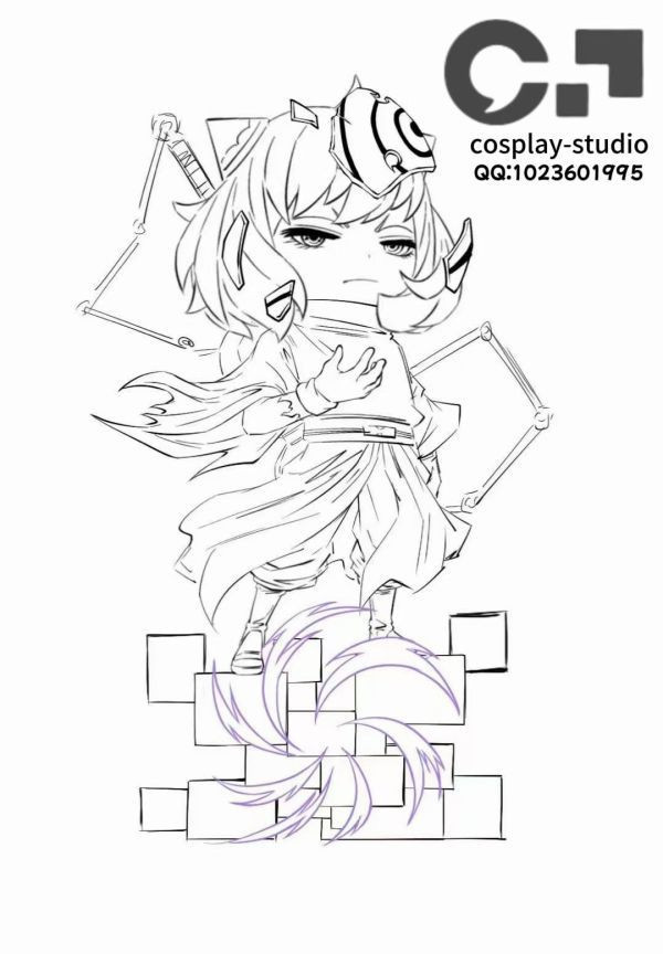 【預定】cosplay CP 帶土阿尼亞 