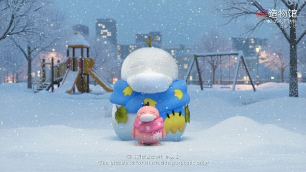 【預定】造物館 雪人可達鴨&可達鴨