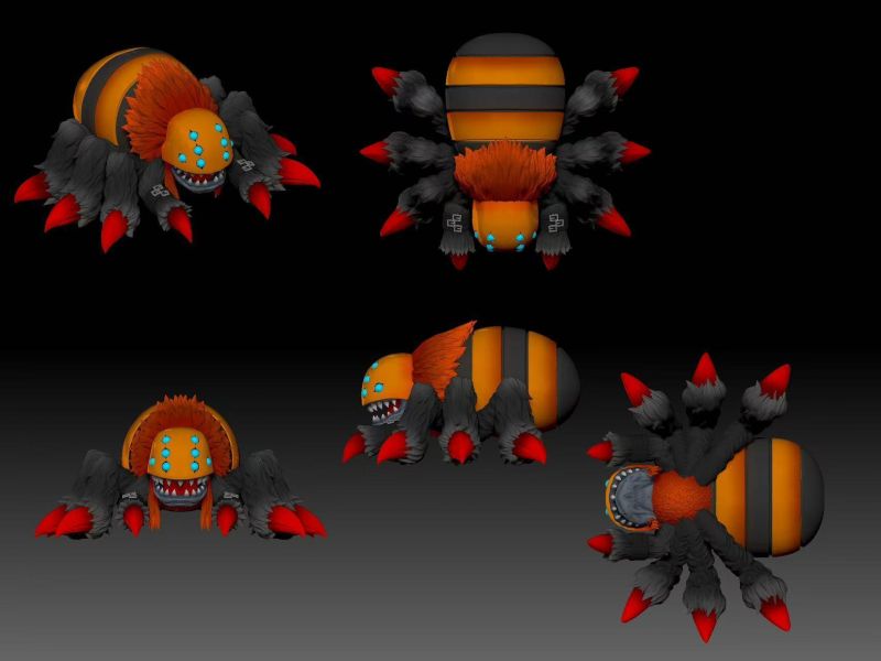 【預定】mine 私車小蜘蛛獸 