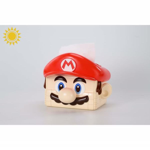 【預定】太陽模玩 超級瑪莉 瑪莉歐紙巾盒 