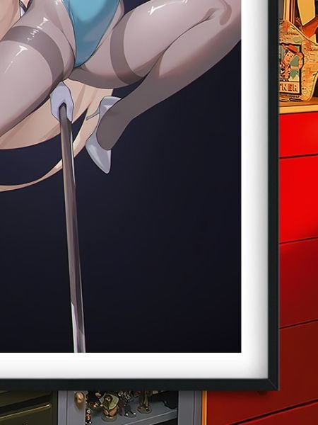 【海外代購】巴洛克 《熱舞明日奈》邦妮蔚藍檔案裝飾畫冰箱貼 