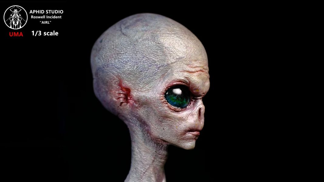 【預定】APHID 未知生物系列第2彈-羅斯威爾外星人 